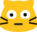 ameowrollingeyes emote for Discord