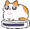 RoombaCat emote for Discord