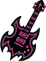 Blackpinkguitar emote for Discord
