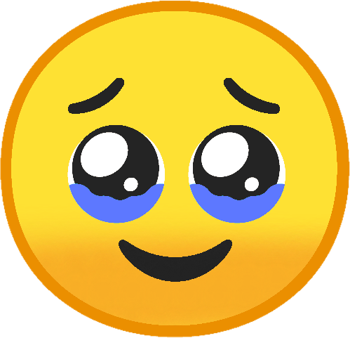 face_holdingbacktears_android10 emote for Discord