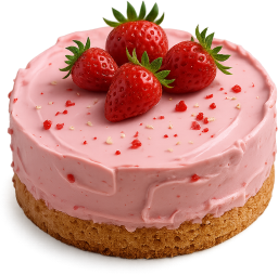 Realistic_strawberrycake emote for Discord