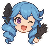 Happygirl emote for Discord