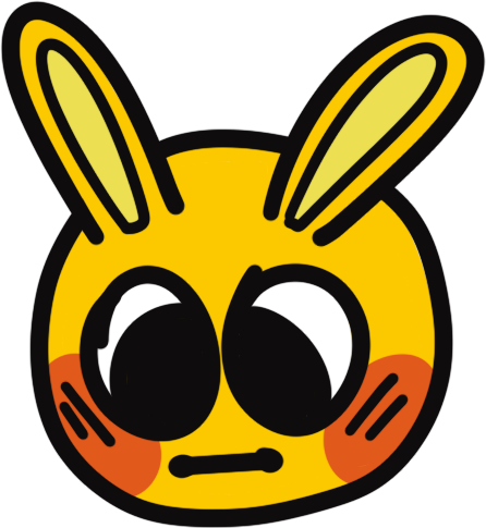 Bunny_blush emote for Discord