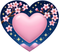 Prettysakuraheart emote for Discord
