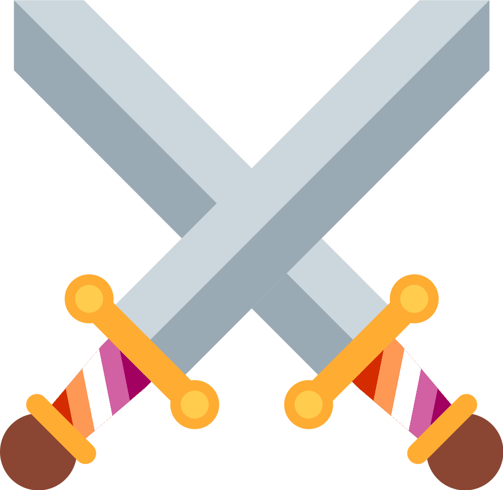 lesbian_swords emote for Discord