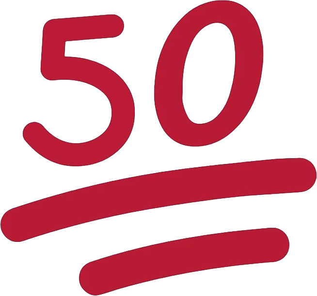50Emoji emote for Discord