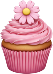 Pinkflowercupcake emote for Discord