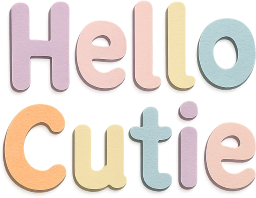 Hello_cutie_text emote for Discord
