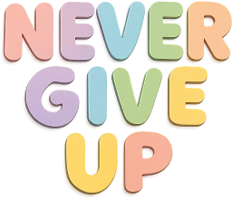 Nevergiveuptext emote for Discord