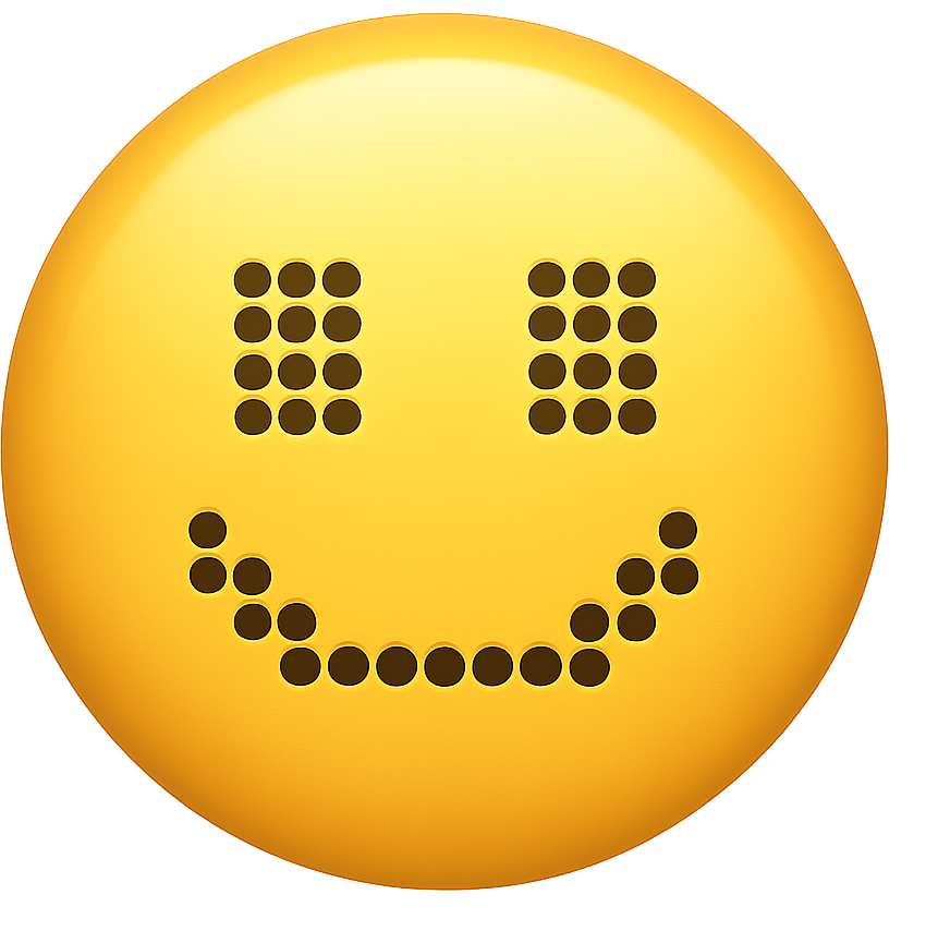 dot_grid_face static emote