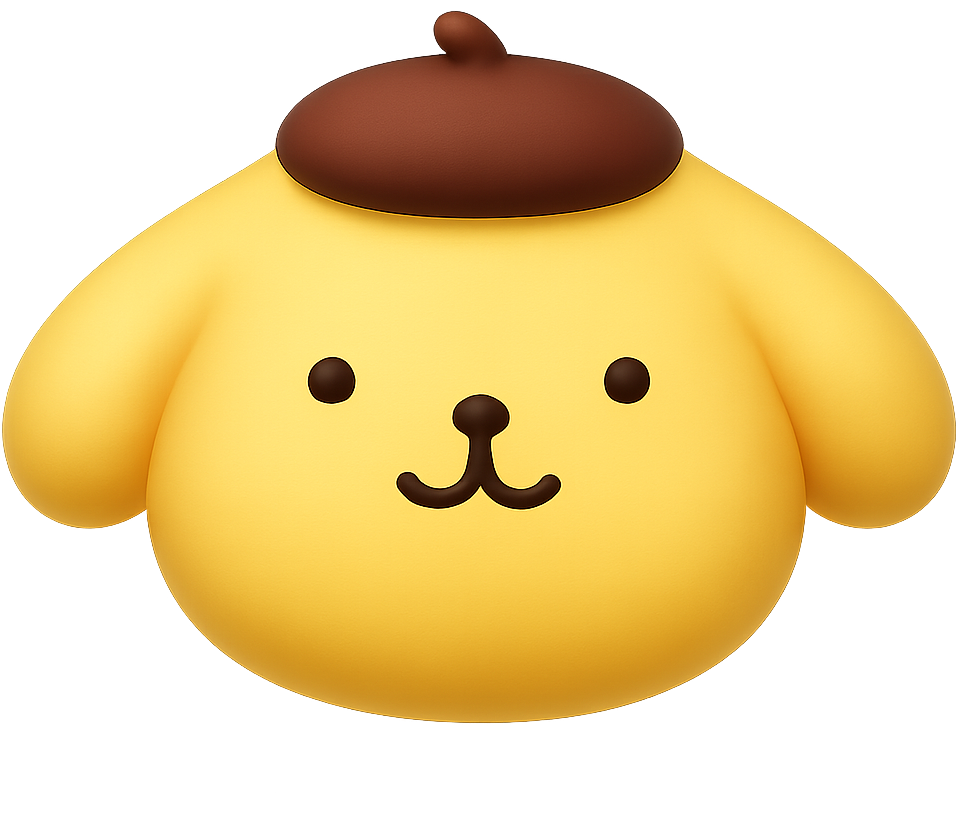 Pompompurin emote for Discord