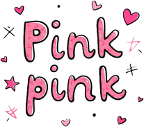 Pinktext emote for Discord