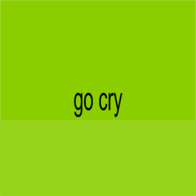 go_cry emote for Discord