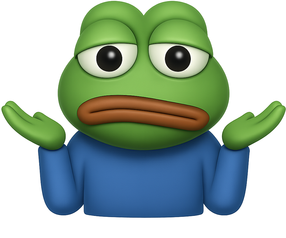 Pepe_shrug emote for Discord