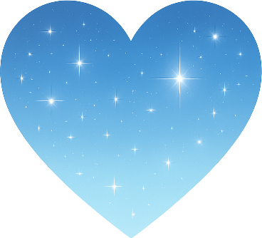 Lightblue_midnight_heart emote for Discord