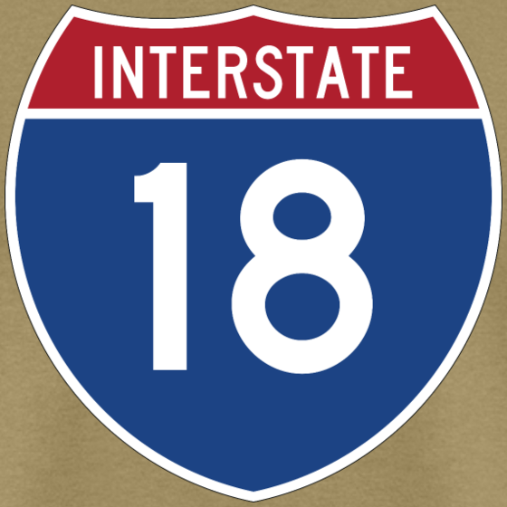 Interstate18 emote for Discord
