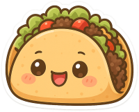 Cute_taco emote for Discord
