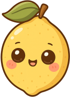 Happy_cute_lemon emote for Discord