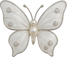 White_butterfly emote for Discord