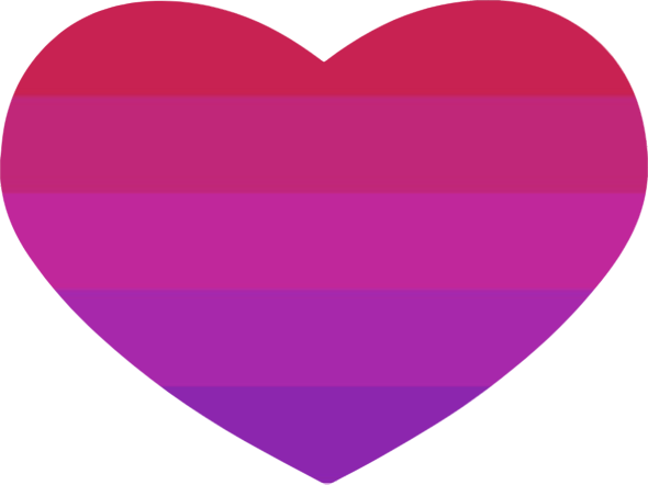 acefluxflagheart emote for Discord