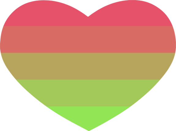 arofluxflagheart emote for Discord