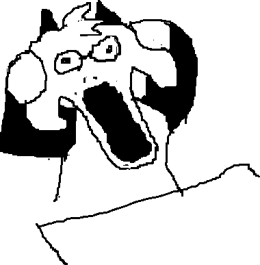 ralsei_scream emote for Discord