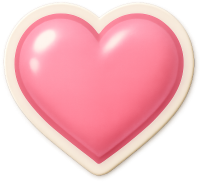 Pink_heart_sticker emote for Discord