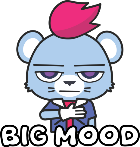 Cybercubs_BigMood emote for Discord