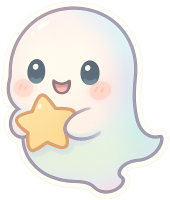 Cute_ghostx2 emote for Discord