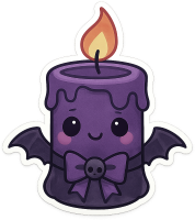 Gothic_candle static emote
