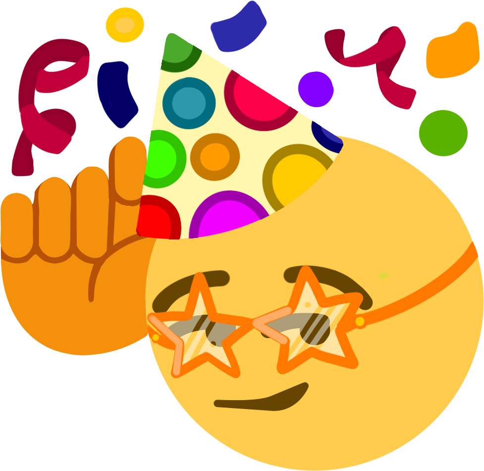 SmirkParty emote for Discord