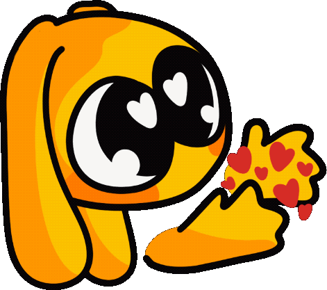 Bunny_take_love emote for Discord