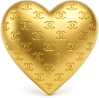 Chanel_gold_heart emote for Discord