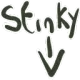 Stinky_down emote for Discord