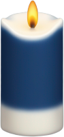 Bluewhite_candle emote for Discord