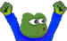 pepewoohoo emote for Discord