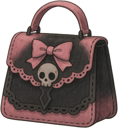 Gothic_purse2 emote for Discord