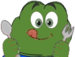 pepeeat emote for Discord
