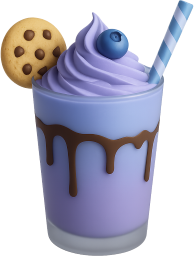 Blueberrymilkshake emote for Discord