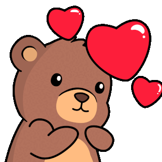 kissbearish emote for Discord