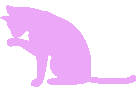 Lightpurplekitten emote for Discord