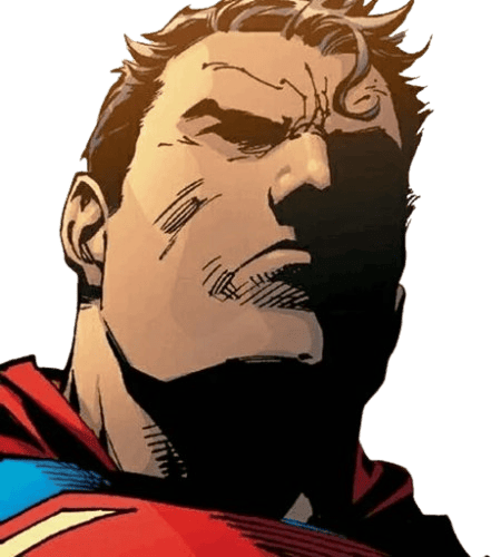 SupermanFrown emote for Discord