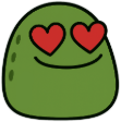 Heart_Eyes_Shwompy emote for Discord