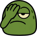 Facepalm_Shwompy emote for Discord