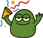 Celebration_Shwompy emote for Discord
