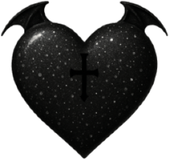 Blackgothheart emote for Discord