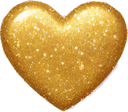 Goldglitterheartx emote for Discord