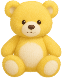 Yellow_teddybear emote for Discord