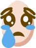 Super_SadEgg emote for Discord