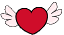 Redflyingheart emote for Discord